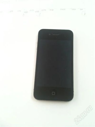 Лот: 2669419. Фото: 1. Iphone 4 black 16gb обмен на 4s... Смартфоны