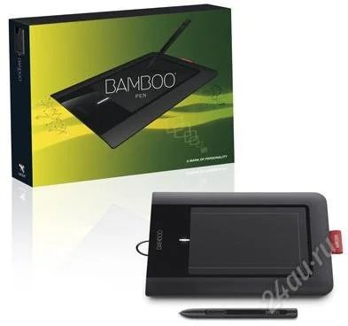 Лот: 1746617. Фото: 1. графический планшет wacom bamboo... Клавиатуры и мыши