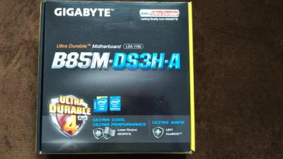 Лот: 9395238. Фото: 1. Материнская плата GigaByte B85M-DS3H-A. Материнские платы
