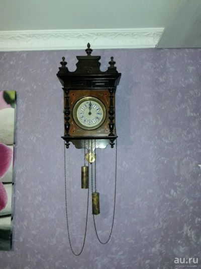 Лот: 10872915. Фото: 1. Старинные настенные часы. Часы настенные, настольные