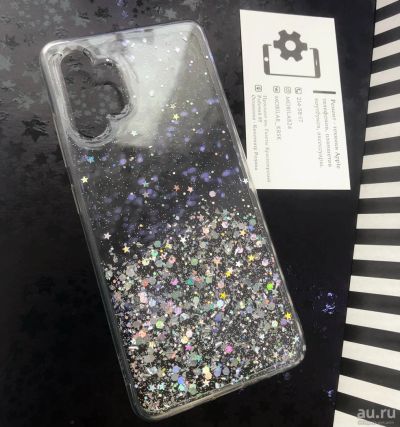 Лот: 18493441. Фото: 1. Чехол-накладка Glitter для Samsung... Чехлы, бамперы