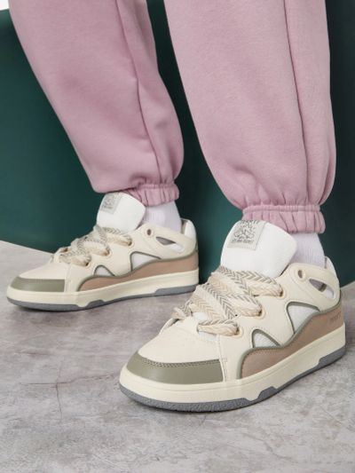 Лот: 25370562. Фото: 1. Кеды женские Termit Ollie, Бежевый. Кеды, кроссовки, слипоны