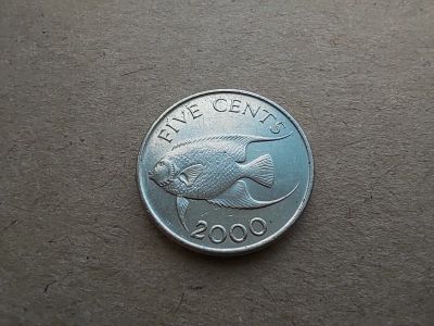 Лот: 19470787. Фото: 1. Бермуды 5 центов 2000. Америка