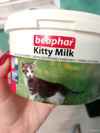 Лот: 12836213. Фото: 1. Сухое молоко для котят. Молоко... Косметика для животных