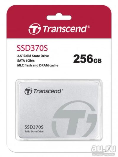 Лот: 13673730. Фото: 1. Transcend 370s 256Гб [TS256GSSD370S... SSD-накопители