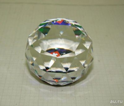 Лот: 11996796. Фото: 1. Хрустальный кристалл пресс-папье... Другое (антиквариат)