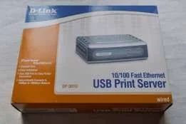 Лот: 10908929. Фото: 1. dlink usb print server dp-301u... Другое (сетевые устройства)