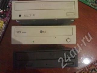 Лот: 574725. Фото: 1. DWD-RW.CD-ROM 2шт. Приводы CD, DVD, BR, FDD