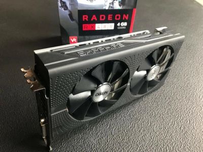 Лот: 14983733. Фото: 1. Sapphire Radeon RX480 4Gb Nitro... Видеокарты