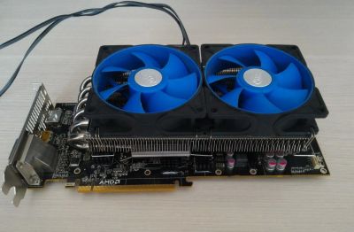 Лот: 9057645. Фото: 1. Sapphire Radeon R9 290 + DeepCool... Видеокарты
