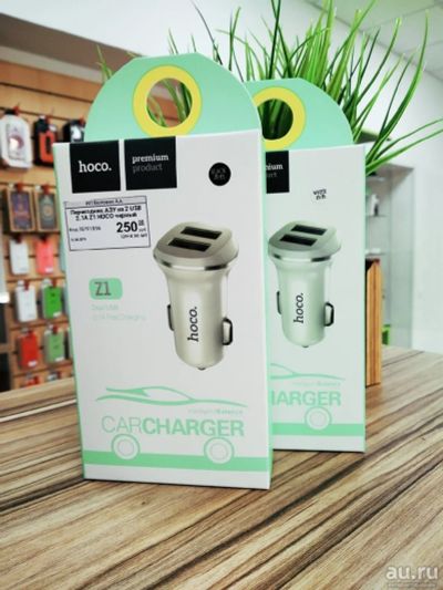 Лот: 13562043. Фото: 1. Переходник AЗУ на 2 USB 2.1A Z1... Зарядные устройства, блоки питания, адаптеры сетевые для смартфонов