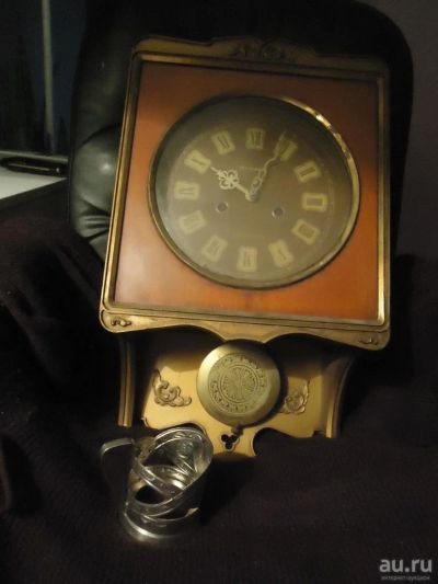 Лот: 12131544. Фото: 1. Настенные часы Янтарь. СССР. Размер... Часы настенные, настольные