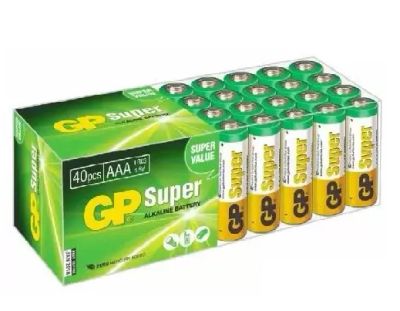 Лот: 21723584. Фото: 1. Батарейка GP Super Alkaline LR03... Батарейки, аккумуляторы, элементы питания