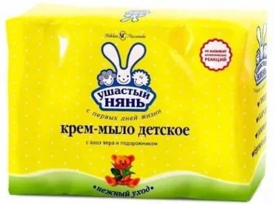 Лот: 18690695. Фото: 1. Крем-мыло с алоэ "Ушастый нянь... Бытовая химия