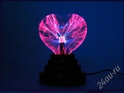 Лот: 741063. Фото: 1. плазменная лампа usb plasma heart... Сувенирные мелочи