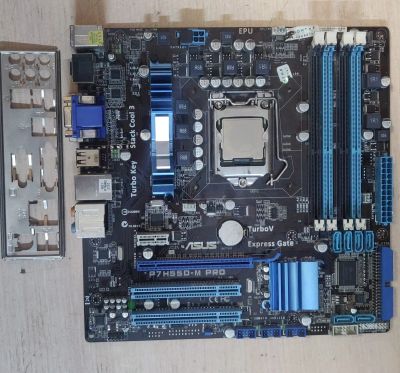 Лот: 18180044. Фото: 1. Мат. плата ASUS P7H55D-M Pro(LGA1156... Материнские платы