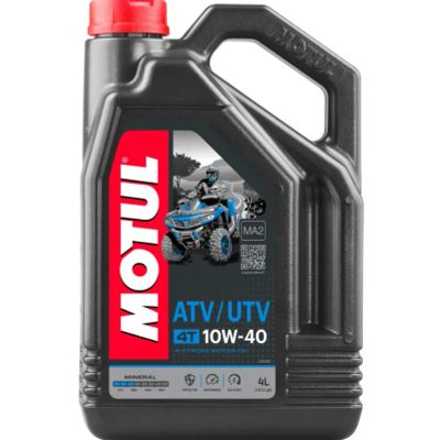 Лот: 20352601. Фото: 1. MOTUL ATV-UTV mineral 4T 10w40... Масла, жидкости