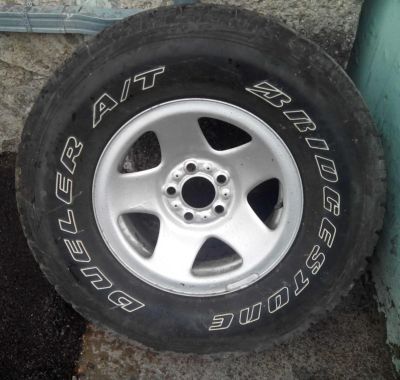 Лот: 5585324. Фото: 1. Bridgestone Dueler A/T 694 265... Шины