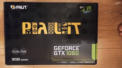 Лот: 18245888. Фото: 1. Видеокарта Palit GeForce gtx 1060... Видеокарты