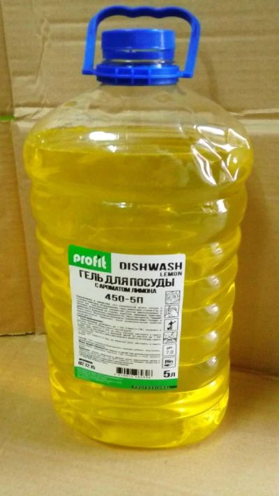 Лот: 6838309. Фото: 1. Гель для посуды. Profit dishwash... Бытовая химия