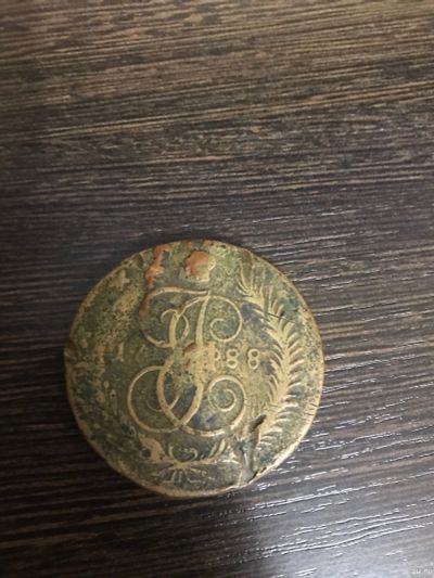 Лот: 16796685. Фото: 1. Монета. 5 копеек. 1788 г. ММ. Россия до 1917 года