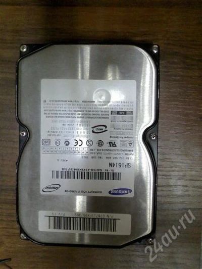 Лот: 582062. Фото: 1. samsung sp1614n 160 gb. Жёсткие диски (HDD)