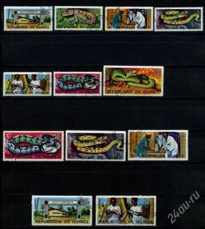 Лот: 2228632. Фото: 1. гвинея 1967 фауна. Марки