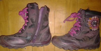 Лот: 10292960. Фото: 1. Фиолетовые ботинки kakadu, размер... Ботинки