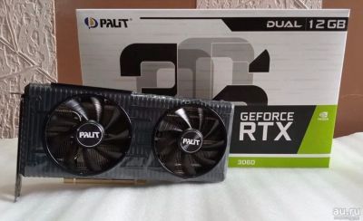 Лот: 18476288. Фото: 1. Видеокарта Rtx 3060 12gb. Видеокарты