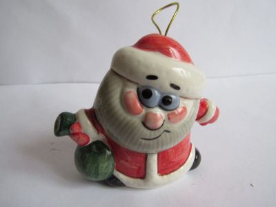 Лот: 19608789. Фото: 1. Елочные игрушка Дед Мороз ,авторская... Гирлянды, шарики, новогодние аксессуары