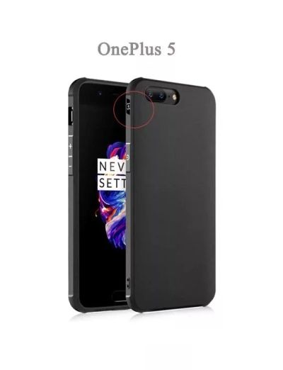 Лот: 12663385. Фото: 1. Чехол бампер OnePlus 5 черный... Чехлы, бамперы