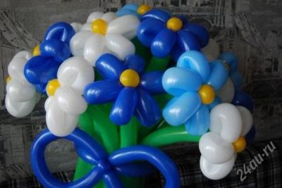 Лот: 2564305. Фото: 1. Цветы из воздушных шаров. Разное