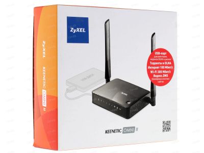 Лот: 16484829. Фото: 1. Wi-Fi роутер ZYXEL Keenetic Omni... Маршрутизаторы (роутеры)