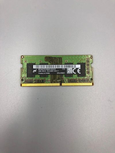 Лот: 19046202. Фото: 1. SO-DIMM DDR4 4Gb Micron. Оперативная память