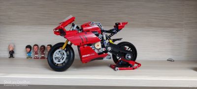 Лот: 18243066. Фото: 1. Lego technic 42107 Ducati (собранный... Конструкторы