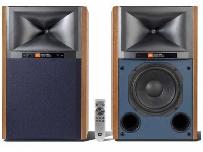 Лот: 23228972. Фото: 1. Активные мониторы JBL 4329P Walnut. Активные акустические системы