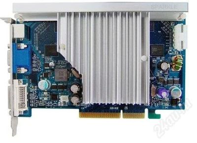Лот: 1774129. Фото: 1. SPARKLE GeForce 7600GS 256MB DDR2... Видеокарты