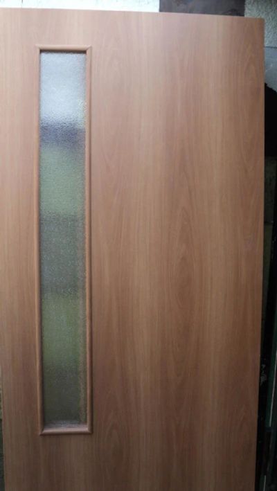 Лот: 9831751. Фото: 1. Дверь с остеклением 90х208 см. Двери межкомнатные