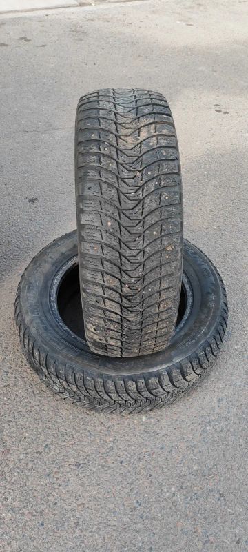 Лот: 24123918. Фото: 1. Шины б/у пара 215/60/16 Michelin... Шины