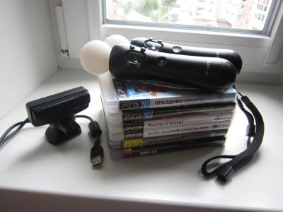 Лот: 7970453. Фото: 1. PlayStation Move для PlayStation... Аксессуары для игровых приставок, консолей, геймпады