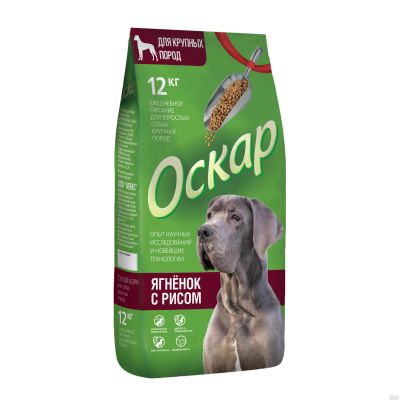 Лот: 16298724. Фото: 1. ОСКАР сухой корм для собак крупных... Корма