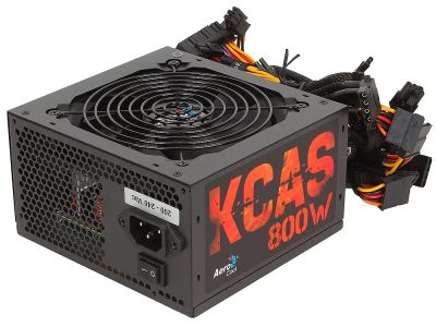 Лот: 19901257. Фото: 1. Блок питания AeroCool KCAS PLUS... Корпуса, блоки питания