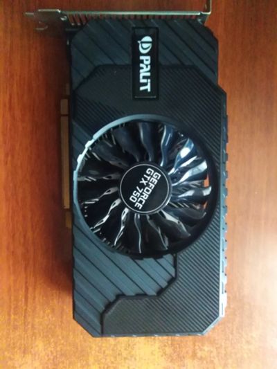 Лот: 15829810. Фото: 1. Видеокарта palit gtx 750 2 gb... Видеокарты