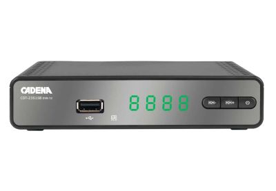 Лот: 25335697. Фото: 1. Цифровая приставка DVB-T2 Cadena... Медиаплееры