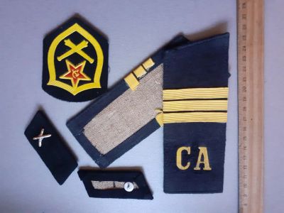 Лот: 25762976. Фото: 1. погоны+петлицы+шеврон сержант... Нашивки, шевроны, погоны