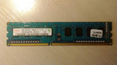 Лот: 9277182. Фото: 1. Срочно! Hynix DDR3 2Gb PC3-10600U-9-11-A1... Оперативная память