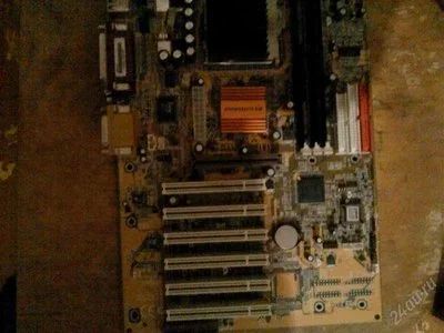 Лот: 2092967. Фото: 1. EliteGroup P6IPAT Socket370 <i815EP... Материнские платы