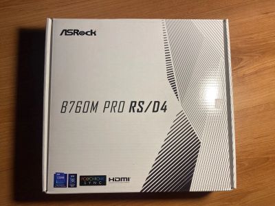 Лот: 24871931. Фото: 1. Материнская плата ASRock B760m... Материнские платы
