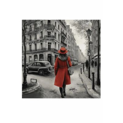 Лот: 24558564. Фото: 1. Картина холст, 30х30 см, Старая... Произведения