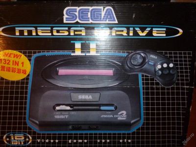 Лот: 2970911. Фото: 1. SEGA Mega Drive 2 16BIT 132 in... Игровые приставки, консоли